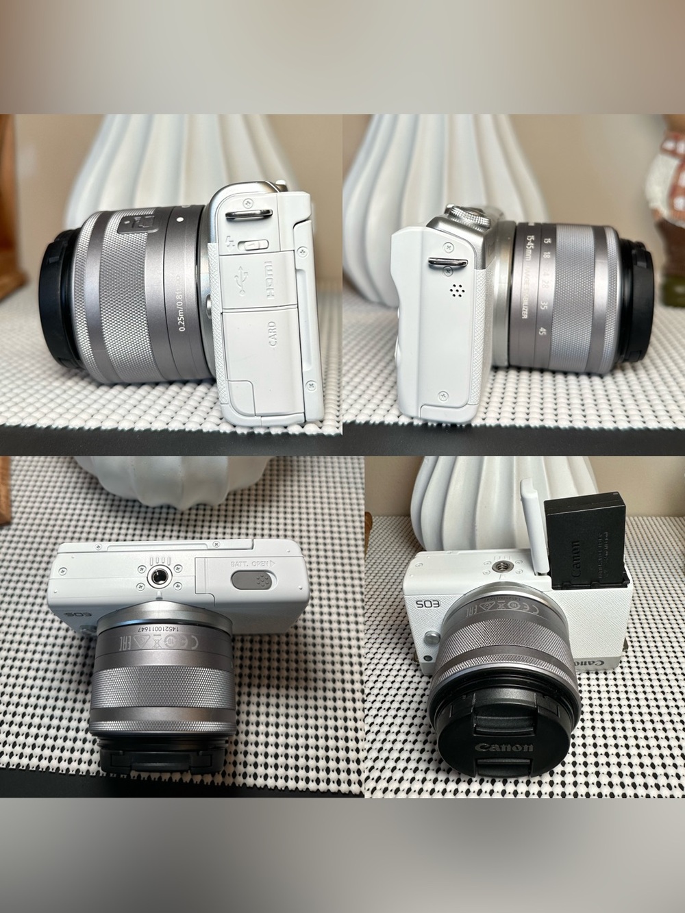 Canon M200 mirrorless camera 15-45mm 24.1MP - Picture 5 of 11
